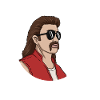 Kentucky Waterfall Mullet Redneck Mulet pour hommes
