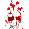 Skull and Heart