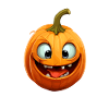 Pumpkin happy Halloween style