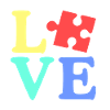 Heart Autism Awareness Puzzle