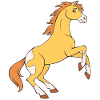 Cheval sauvage Fille Cheval