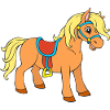 Cheerful Pony Little Horse