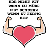 Motivation zum training