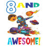 8 And Awesome Birthday Astronaut