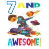 7 And Awesome Birthday Astronaut