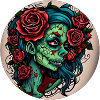Fille zombie