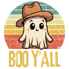 Halloween Ghost Cowboy