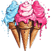 Eiscreme Eis Sommer