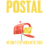 Postangestellter Zustelldienst Postamt