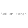 Soll an Haben (grau)