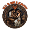 Mr. & Mrs. Smith honeymooning.