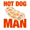 Hotdog Man Saucisse Dicton
