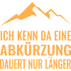 Berg Wandern Lustiger Spruch Geocache