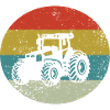 Traktor Bauernhof Bauer Retro