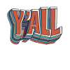 Retro Y'all Southern Pride