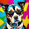 Hipster Hund