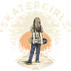 Skateboarder skater girl