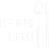 Ich Mag Tiere! (Grillbesteck / White)