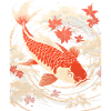 Traditional Japanese Koi Fish