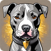 Cute Cute Pitbull Terrier Dog
