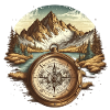 Compass to adventure