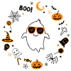 Cooler Halloween Geist