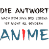 Sinn des Lebens, Anime