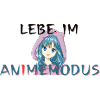 Lebe im Animemodus, Spruch