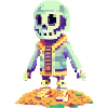 Cute skeleton