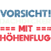 Vorsicht! Dachdecker Mit Höhenflug