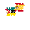 Mozambique Spain Flag Spanish Mozambican