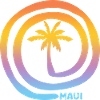 Cool Maui Hawaii Beach Palm Tree Vacation Souvenir