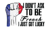 Fierté française Drapeau français cultivé
