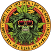 Marijuana Skull