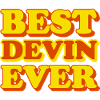 Devin First Name Funny Gift