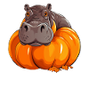 Hippo Hippo Pumpkin Lazy Halloween