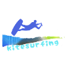 Kitesurf, surf, kitesurf, graffiti