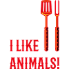 I Like Animals! (Grillbesteck / 3C)