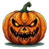 Halloween Pompoenhoofd Spooky Spooky Horror