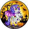Einhorn Halloween
