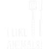 I Like Animals! (Grillbesteck / White)