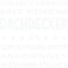 Dachdecker Beruf Dachdeckerei Geschenk
