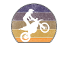 Rétro Motocross Sunset MX