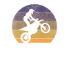 Retro Motocross Sunset MX