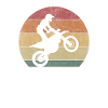 Retro Motocross Sunset MX