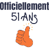 Officiellement 51 Ans