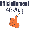 Officiellement 48 Ans
