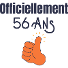 Officiellement 56 Ans