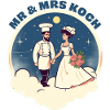 Mr. & Mrs. Koch honeymooning.