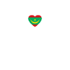 Mauritania Heartbeat Mauritanian flag
